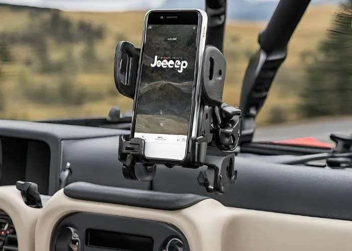 best jeep wrangler phone mount